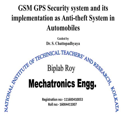 Vehicle Security System