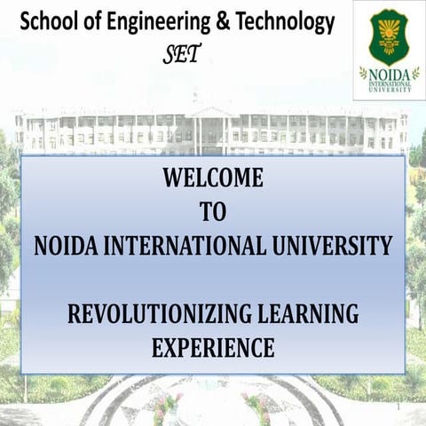About School of Engg. and Tech. - NIU | PPTX