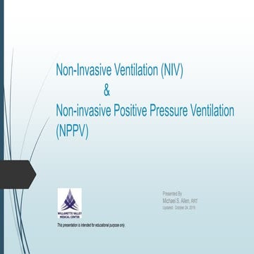 NIV and NPPV