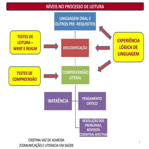 Niveis de processo de leitura na comunicacao | PDF