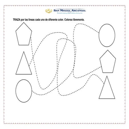 libro de trazos para niños de preescolar | PDF