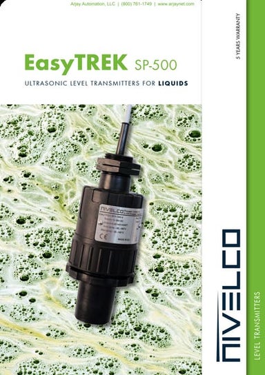 NIVELCO EasyTREK SP-500 Ultrasonic Level Transmitters for Liquids