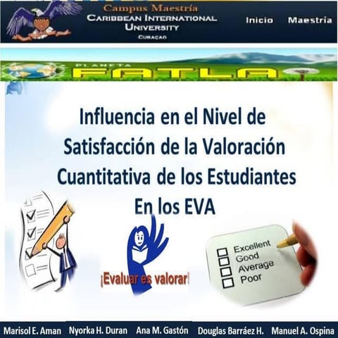 Nivel de satisfacción de la evaluacion version para revisión