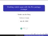Building mobile apps with the Nix p...