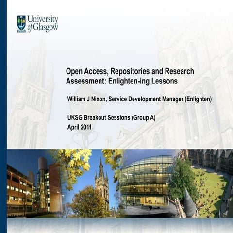 Open Access, Repositories and Research Assessment