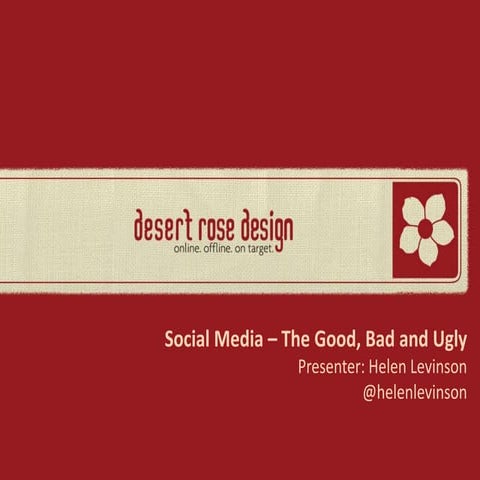 New Jersey Food Council Social Media Presentation