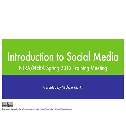 Intro to Social Media