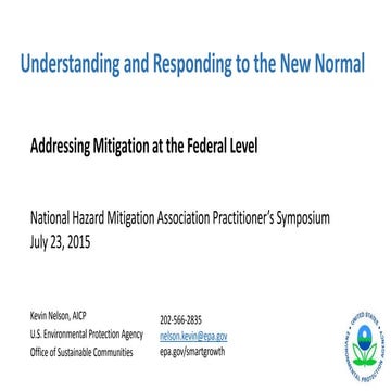 Understanding & Responding to the New Normal