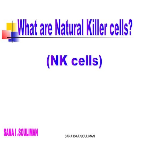 Natural killer cells 