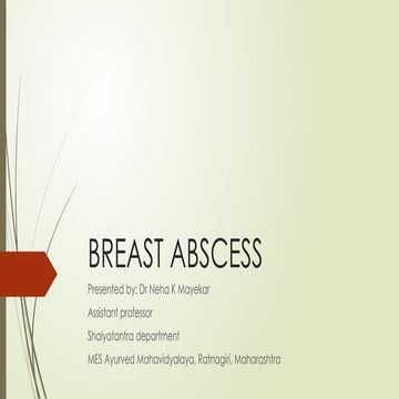 Case presentation of a BREAST ABSCESS.pptx