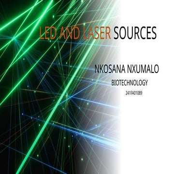 Illuminating Innovations: The Future of LED and Laser Technology