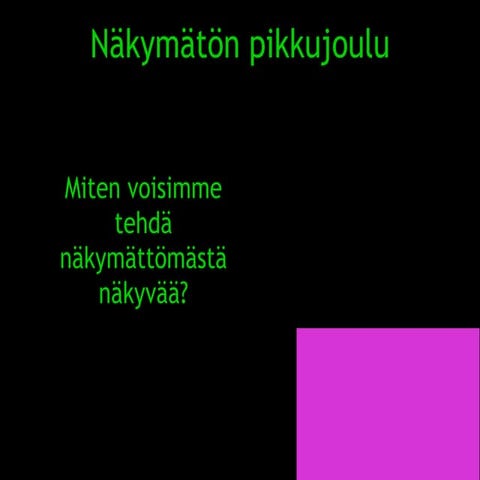 Näkymätön pikkujoulu