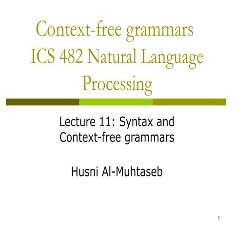 ssNL11SyntaxandContext-free grammars.ppt