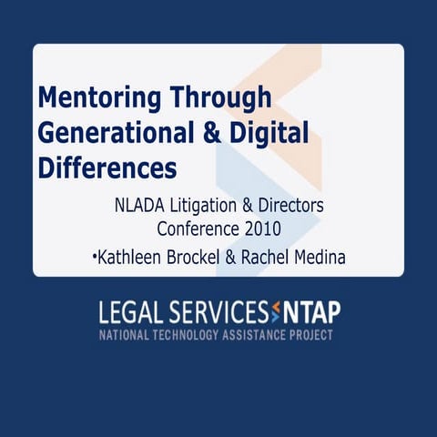 Mentoring Through Generational & Digital Differences