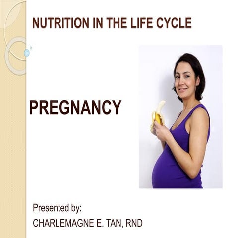 Nutrition during pregnancy and lactation | PPT