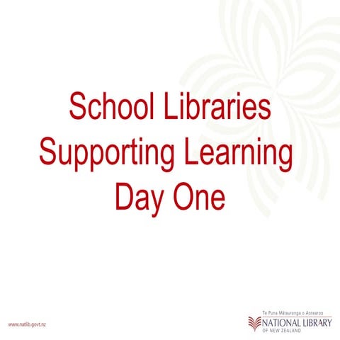 Nl cims #454671-v1-a-slsl_course_2012_day_1_powerpoint