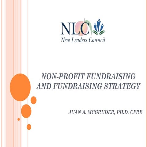Non Profit Fundraising Session by Juan A. McGrueder 