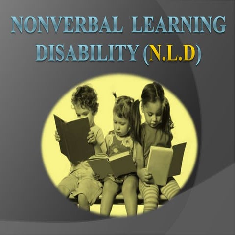 Nonverbal Learning Disability 