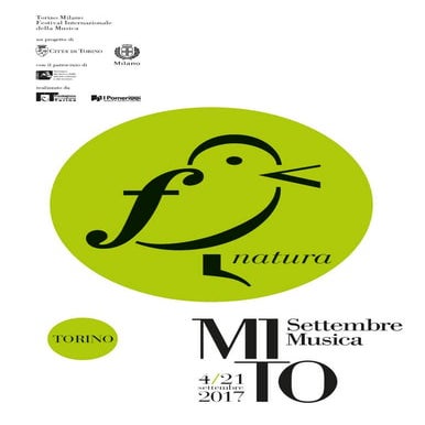 Programma  Mito Settembre musica 2017