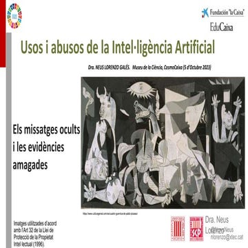 Usos i abusos de la Intel·ligència Artificial