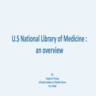 National Library of Medicine