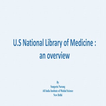 WHAT IS THE NATIONAL LIBRARY OF MEDICINE FUNDED BY visual data 8