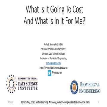 What Is It Going To Cost And What Is In It For Me?