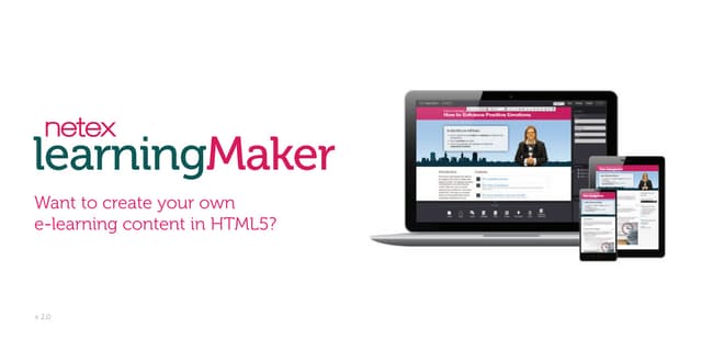 Netex learningMaker | Authoring tool for HTML5 e-learning content [EN]