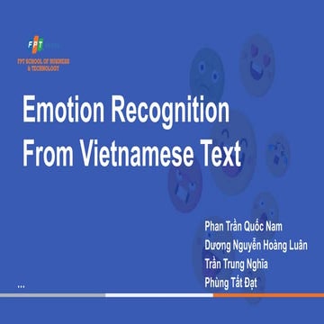 Emotion Recognition From Vietnamese Text