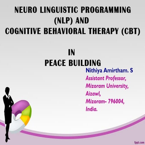 NLP and CBT in Peace Building