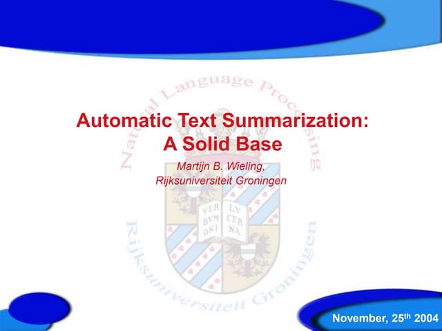 Information retrieval is the process of accessing data resources. Usually doc...