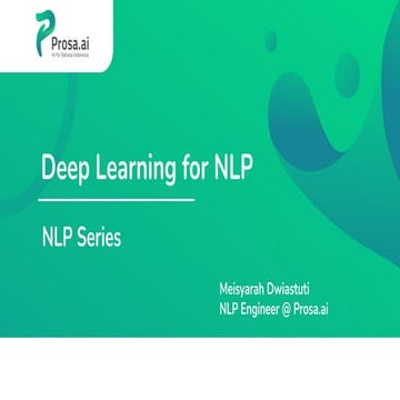 Week 3 Deep Learning And POS Tagging Hands-On