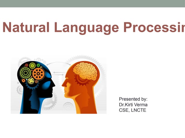 NLP Introduction , applications, NLP Pipeline, Steps in NLP