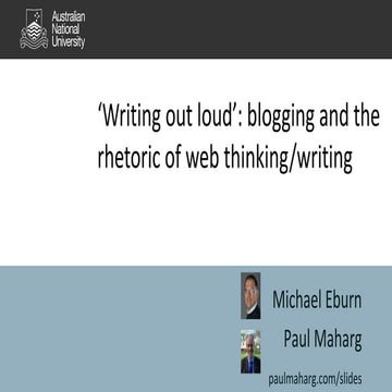 NLS blogging presentation