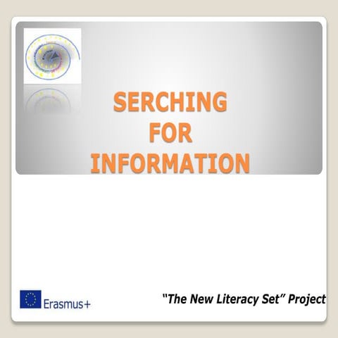 Searching for information | PPT