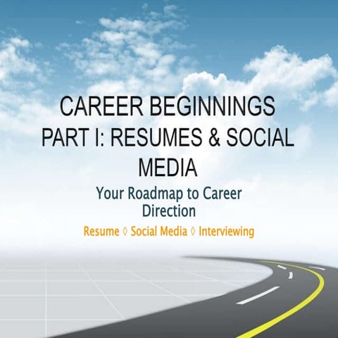 CAREER BEGINNINGS 2015