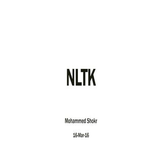 NLTK