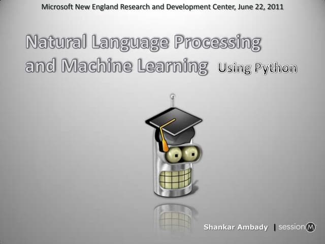 Nltk - Boston Text Analytics