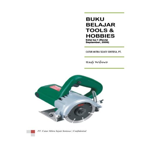 Buku belajar tools &amp; hobbies (revisi 9 sept 09)