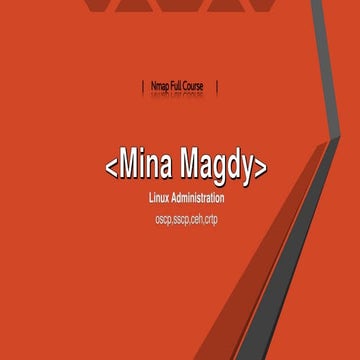 Nmap is a network scanner created by Gordon Lyon