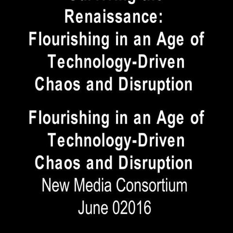 New Media Consortium 2016 conference: my keynote