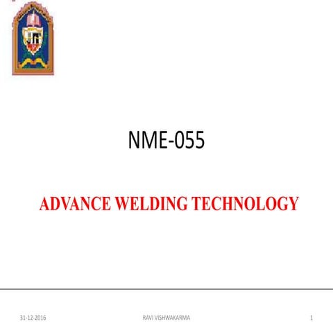 ADVANCE WELDING TECHNOLOGY 