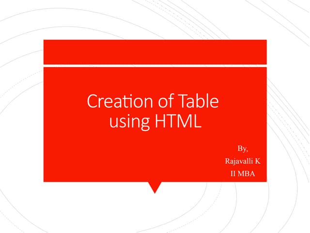 Method of creating table using HTML.pptx