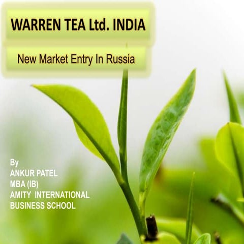 New market entry in Russia