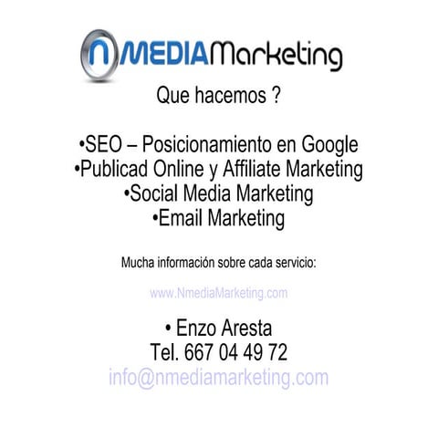 Nmedia marketing   escuela nautica - forca 6 - estudio de mercado gratis