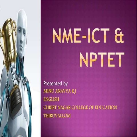NME-ICT & NPTEL