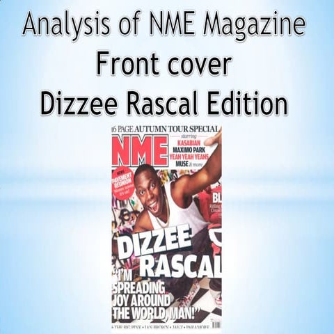 Nme magazine analysis