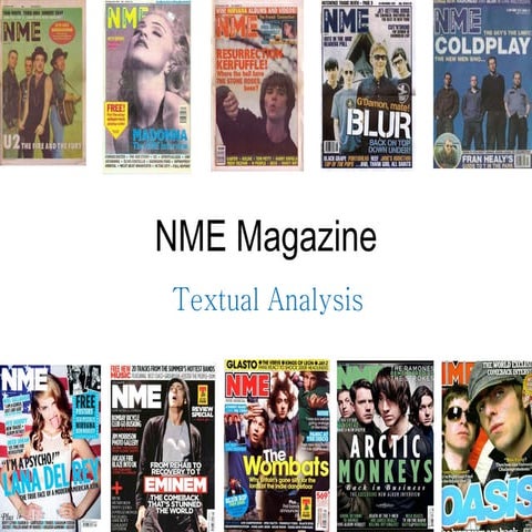 NME Magazine Textual Analysis