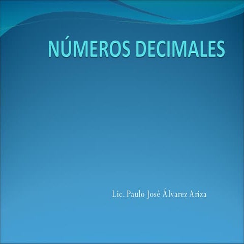 NúMeros Decimales ConversióN