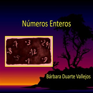 Números enteros